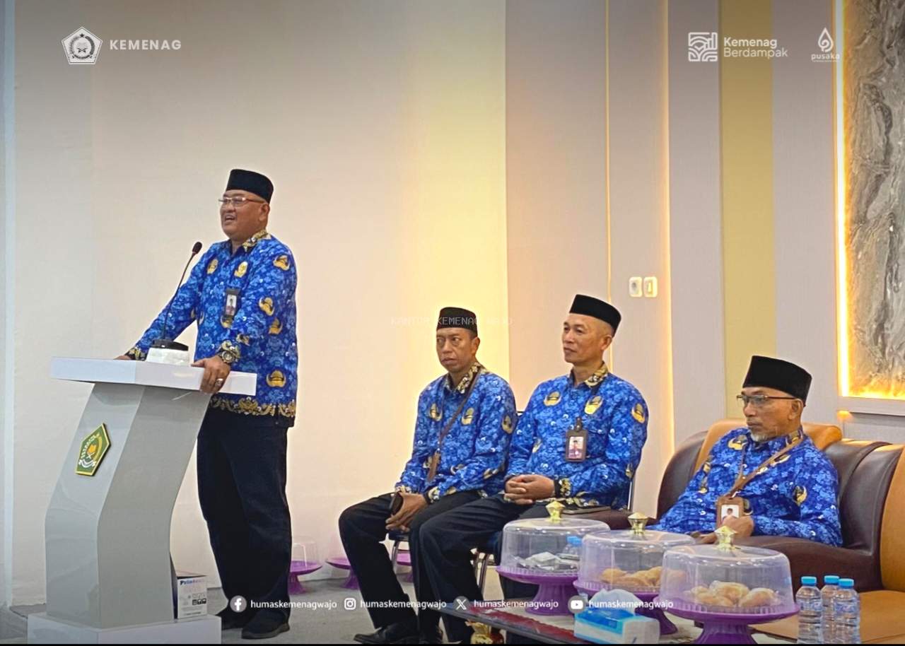 Kemenag Wajo Perkuat Koordinasi Melalui Rapat Kerja Internal 2025