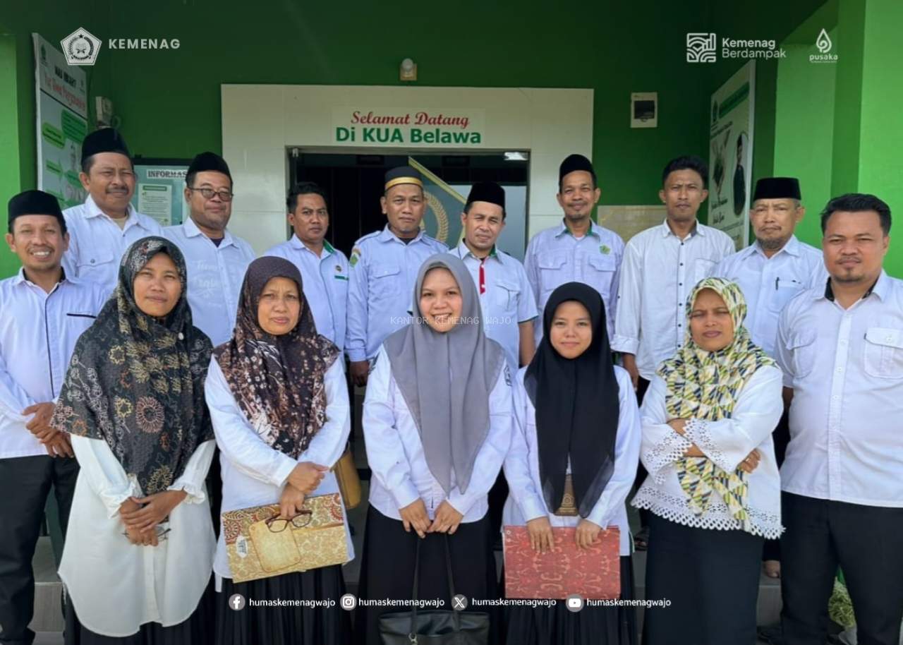 Monev Bimas Islam di KUA Belawa: Sinergi Penguatan  Layanan Publik