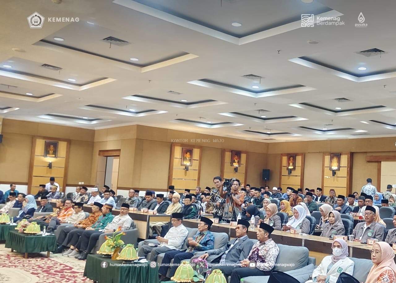 Sinergi Pengembangan Pesantren, Kemenag Wajo Turut Serta dalam Halaqah Nasional di Makassar