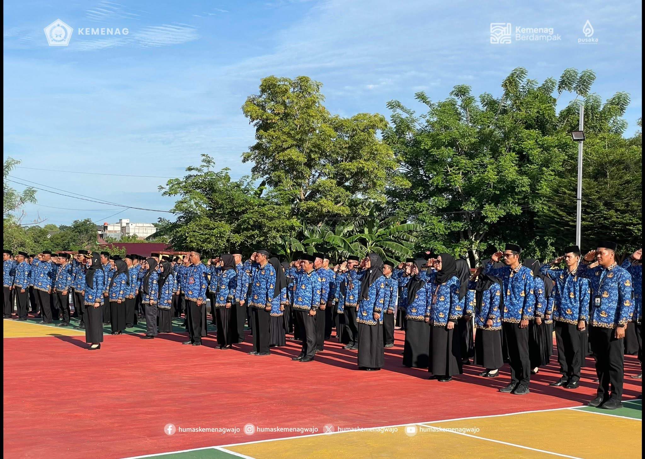 Refleksi Akhir Tahun, Kemenag Wajo Syukuri Kinerja dan Prestasi Pegawai
