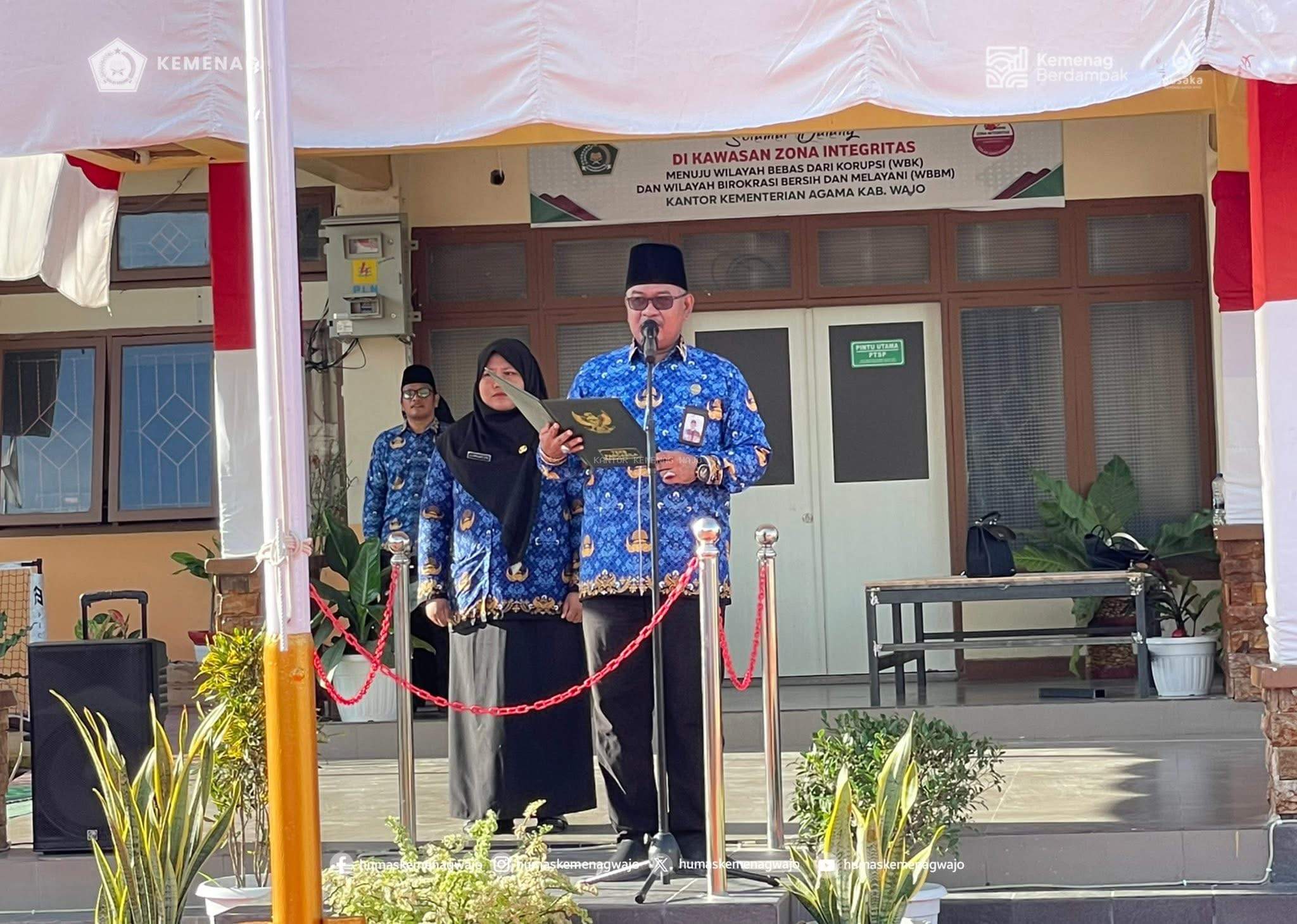 Tak Hanya Bekerja, Kemenag Wajo Hadirkan Ruang Kebersamaan di Penghujung Tahun