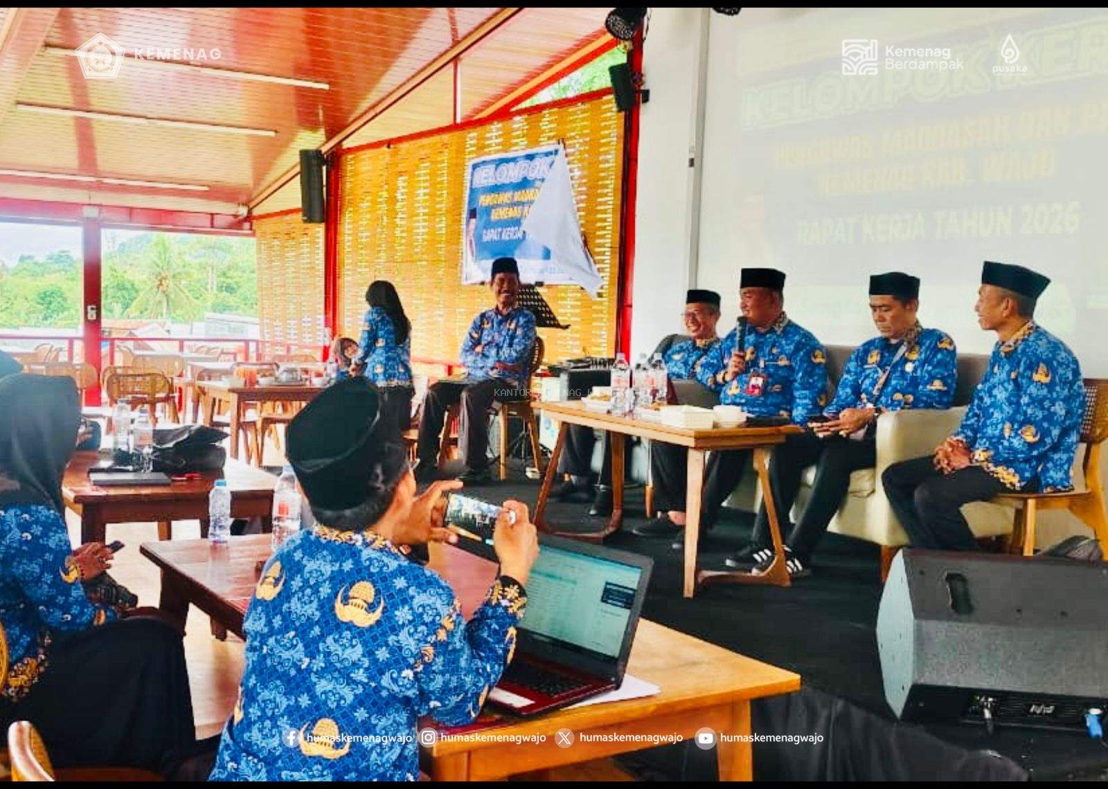 Kakan Kemenag Wajo Motivasi Pengawas: Pendampingan Madrasah Harus Berdampak