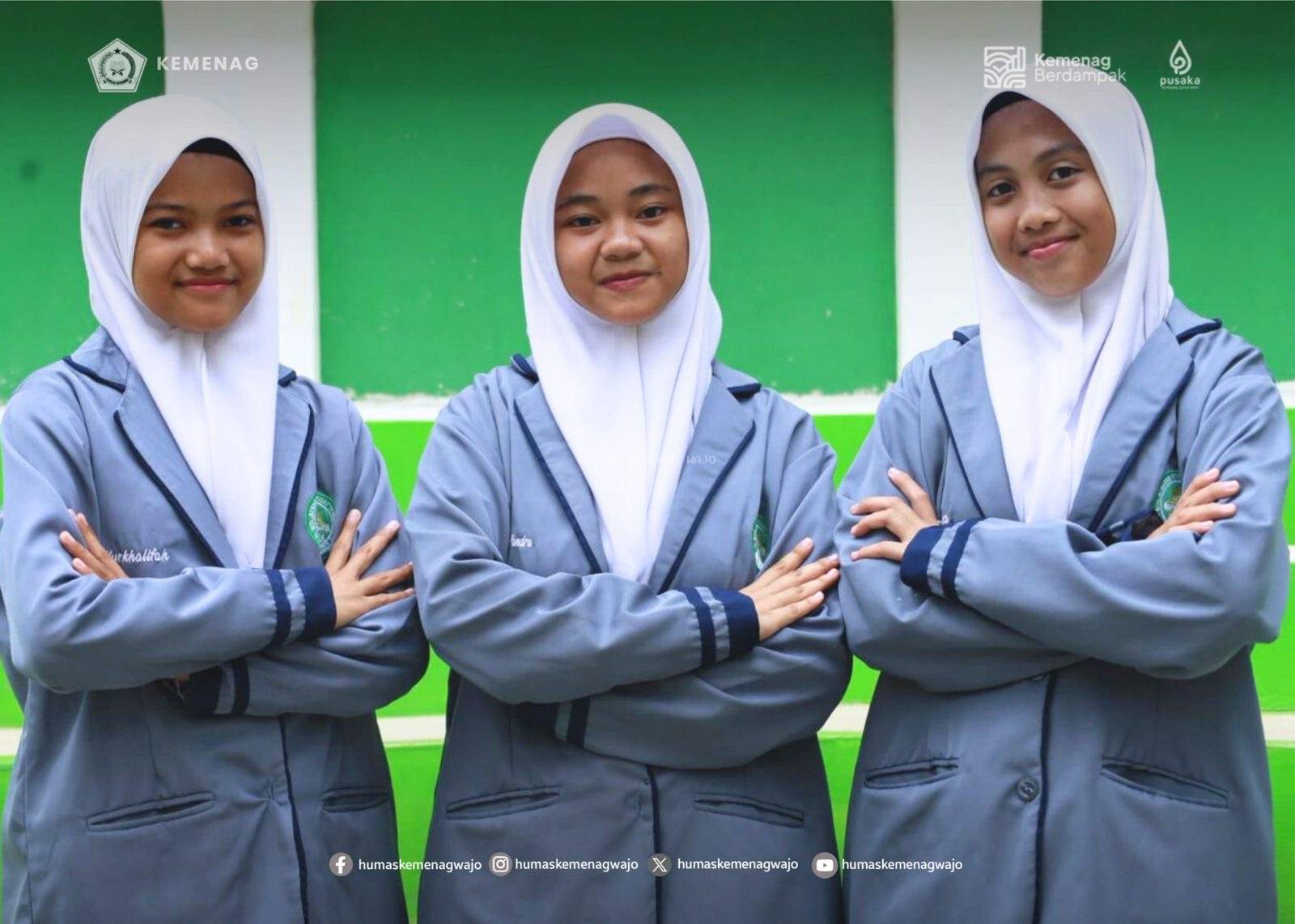 Juara I KTI MARSSAL-12 Nasional 2026, Tiga Santri MTs As’adiyah Putri Harumkan Nama Kemenag Wajo