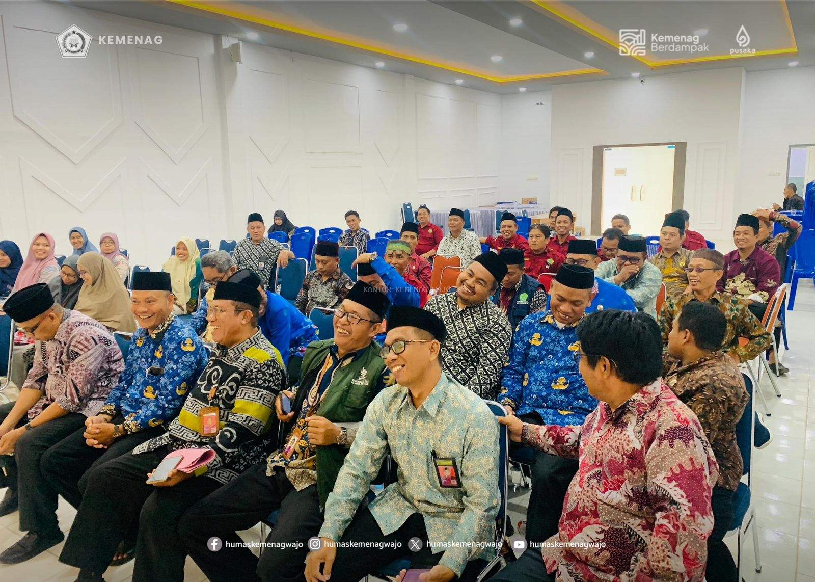 Realisasi Anggaran BOP KUA Jadi Sorotan dalam Koordinasi Bimas Zakat Wakaf Kemenag Wajo