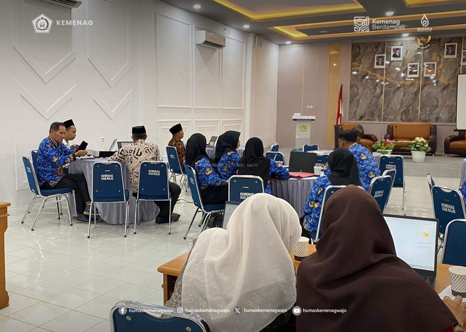 “Apa yang Menjadi Kendala?” Kepala Kemenag Wajo Dorong Keterbukaan Bahas Perkin dan Renstra