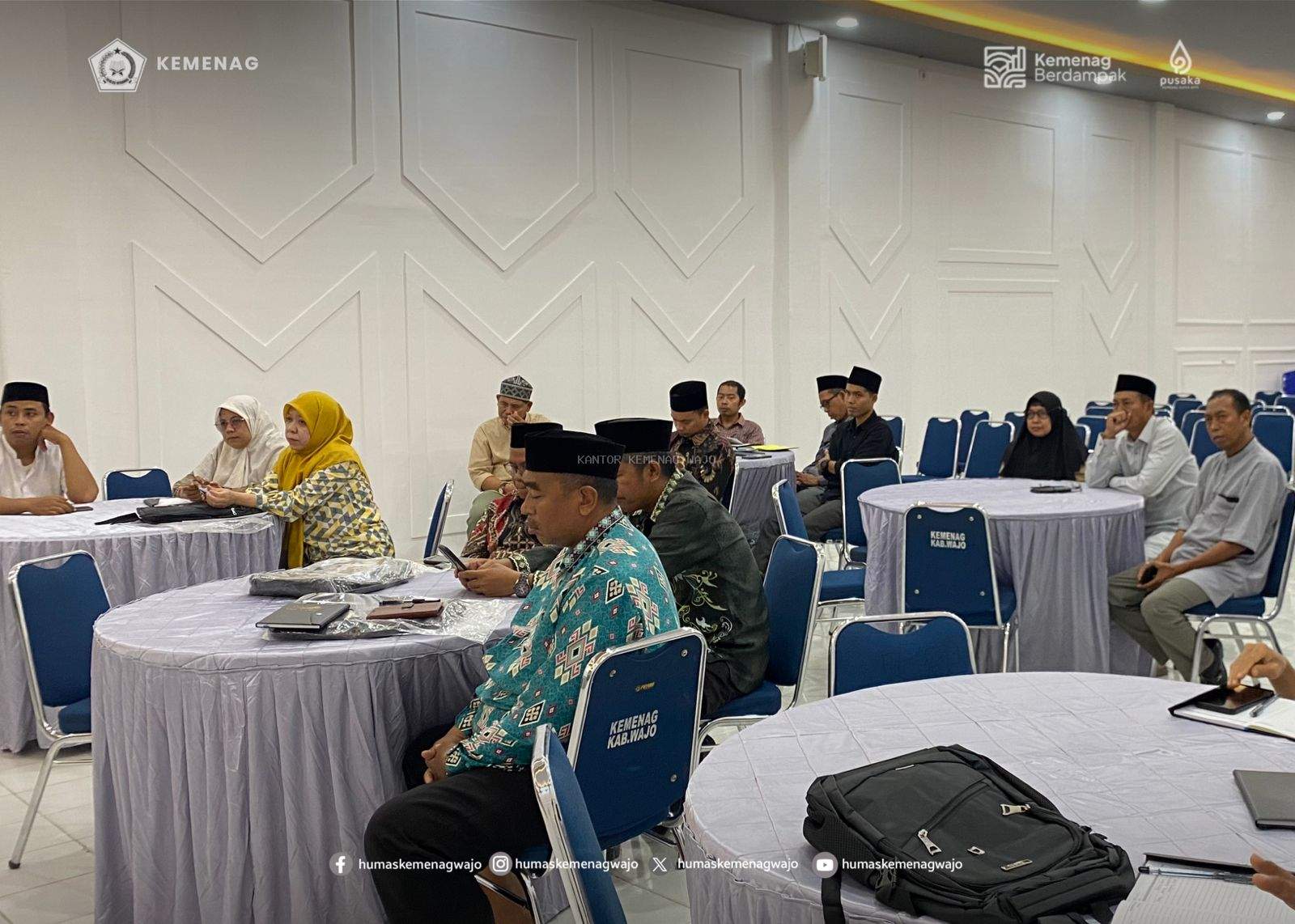 Perkuat Program Kota Wakaf, Kemenag Wajo Bekali Nazhir dengan Pelatihan Profesional