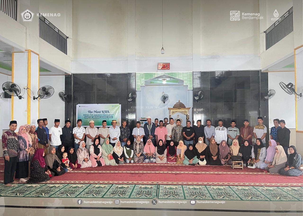 5 Tahun Pertama Penentu Segalanya! Ini Cara KUA Bola Perkuat Ketahanan Keluarga