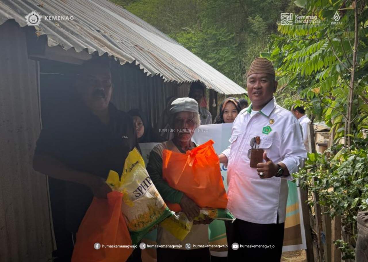 Kemenag Wajo Optimalkan Peran Zakat dan Wakaf Lewat Aksi Ramadan Berbagi