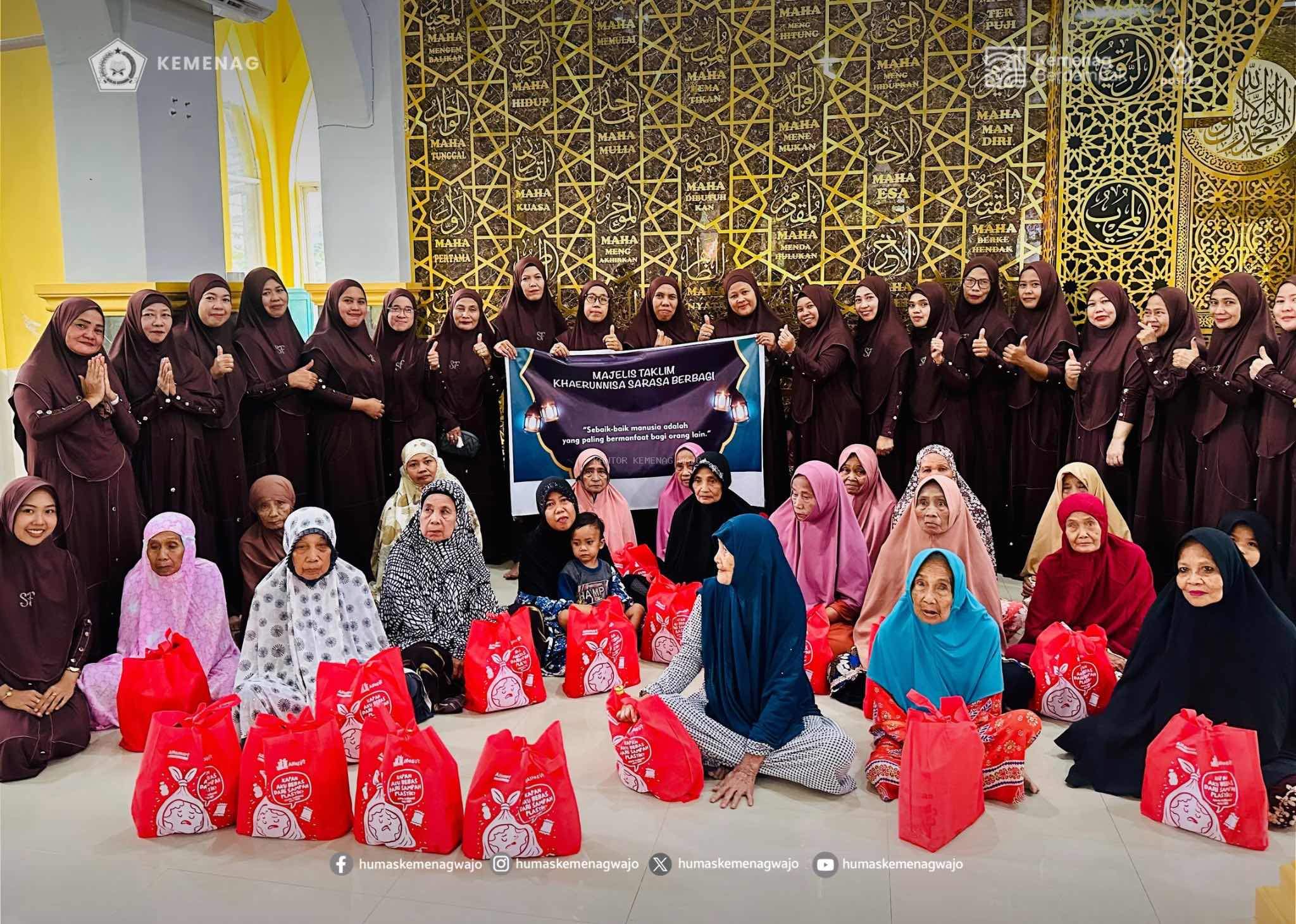 Lewat Pendampingan KUA Pammana, Majelis Ta’lim Ini Lakukan Aksi Inspiratif