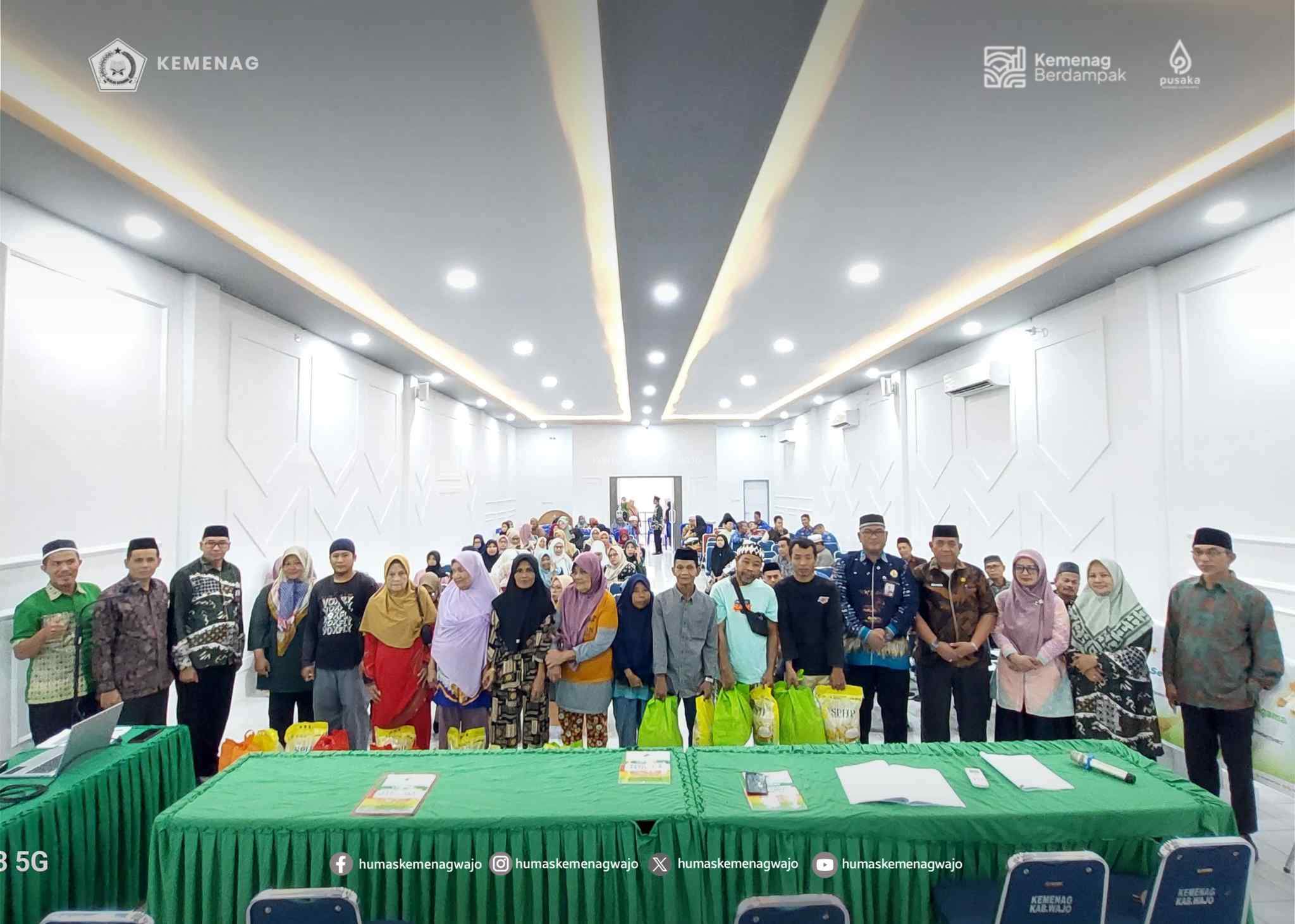 Tebar Harapan Ramadan di Wajo: 3.340 Bingkisan Disalurkan untuk Masyarakat