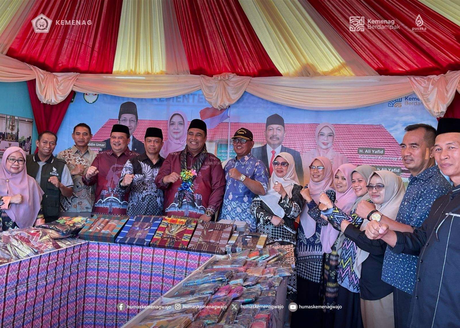 Diam-Diam Mencuri Perhatian, Sutera Wajo Bersinar di Pameran MTQ 34!