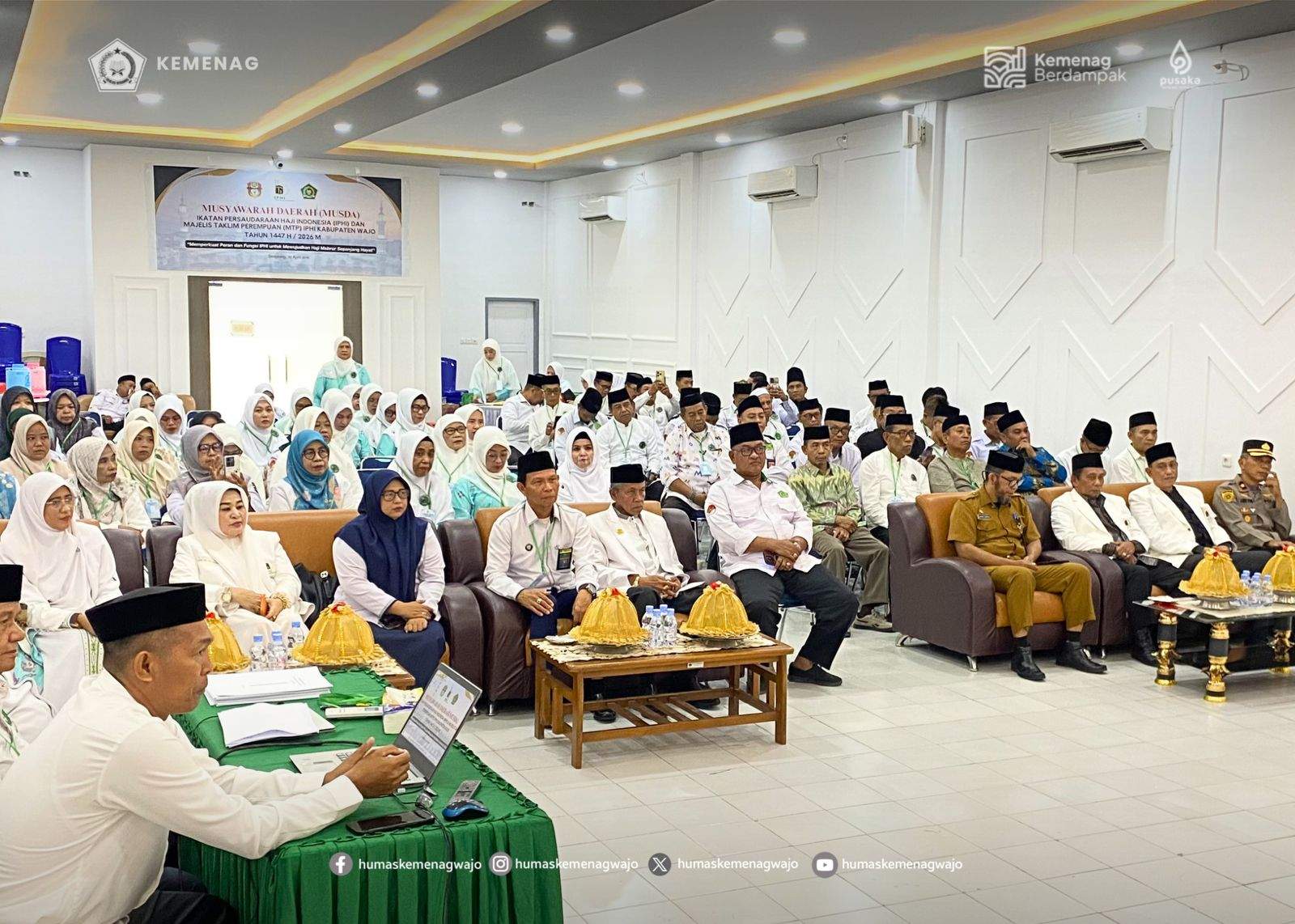 Dukungan Kemenag Jadi Penguat, Musda IPHI dan MTP IPHI Wajo Mantapkan Arah Kepemimpinan Baru