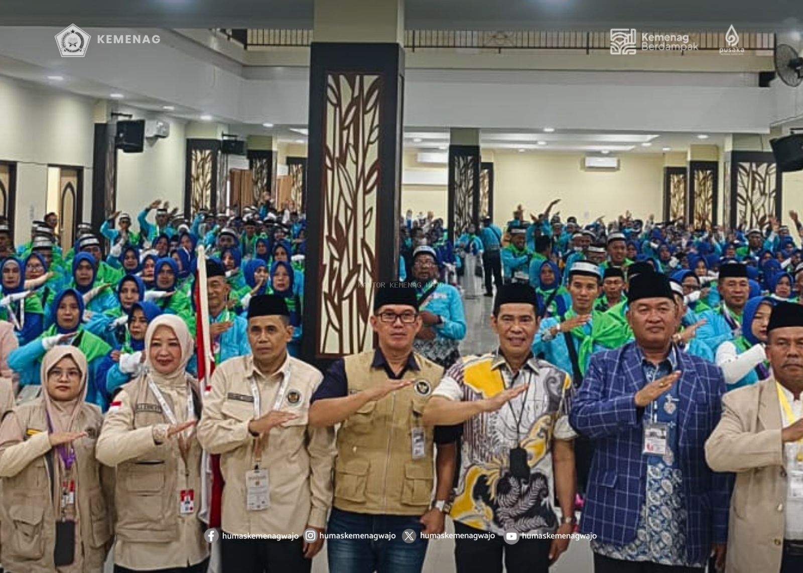Siapa Sosok di Balik Kloter 4? Dua Utusan Kemenag Wajo Ini Dipercaya Dampingi Tamu Allah
