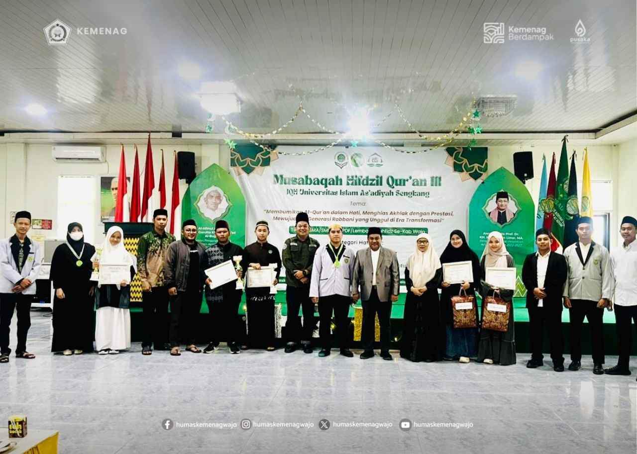 MAN Wajo Guncang MTQ Unisad, Raih Juara 2 Hafalan 10 Juz