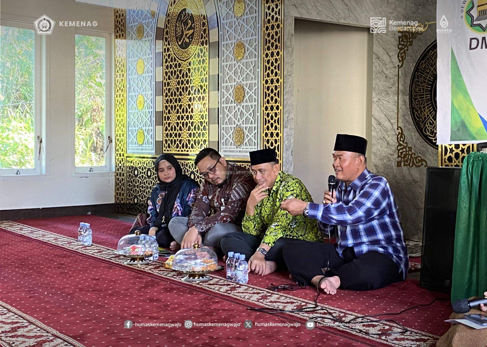 Kemenag Wajo Dorong Kesejahteraan Jemaah lewat Kerja Sama BPJS Ketenagakerjaan dan DMI