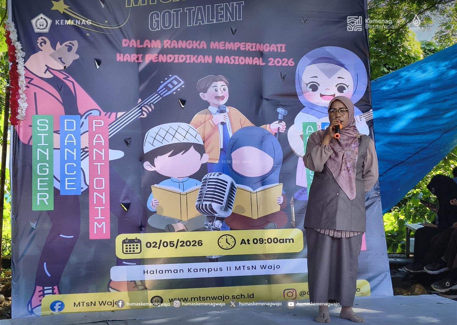 Hardiknas Tak Biasa di MTsN Wajo! Bakat Tersembunyi Siswa Tiba-Tiba Terbongkar