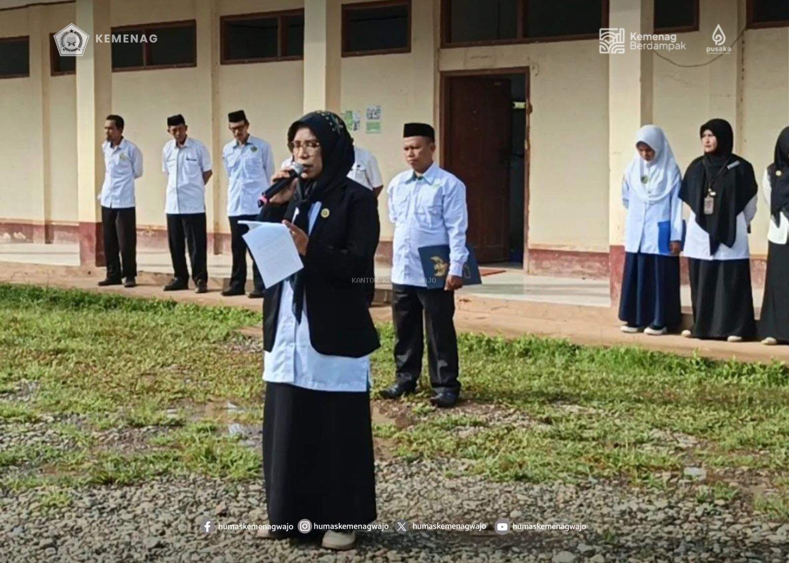 Hardiknas untuk Masa Depan: MTsN Wajo Jadi Satu-satunya Penerima PHTC, Bukti Nyata Komitmen Pendidikan Bermutu