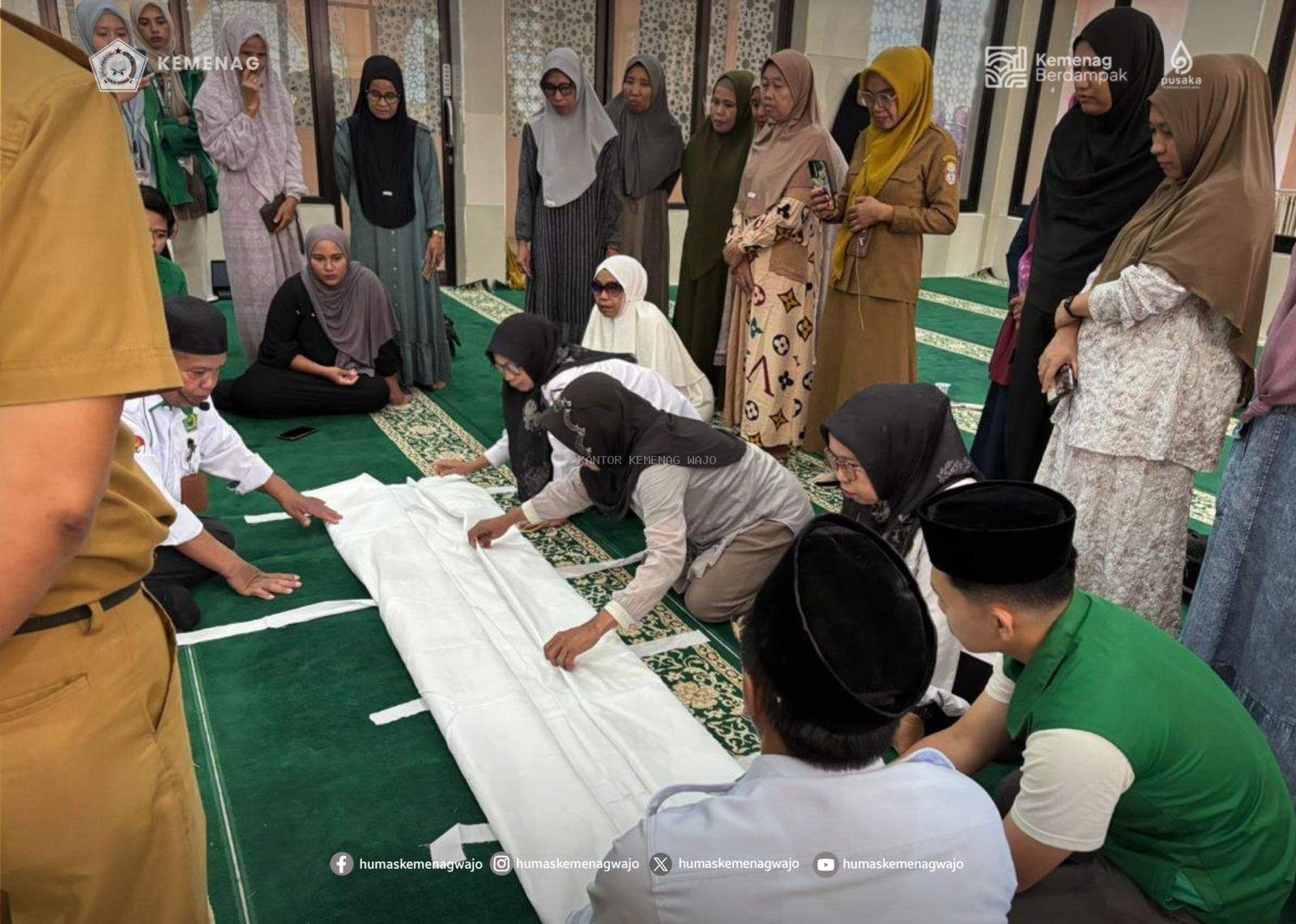Masalah Saat Kematian Ini Sering Terjadi, KUA Pammana Gandeng Mahasiswa KKN Hadirkan Solusi