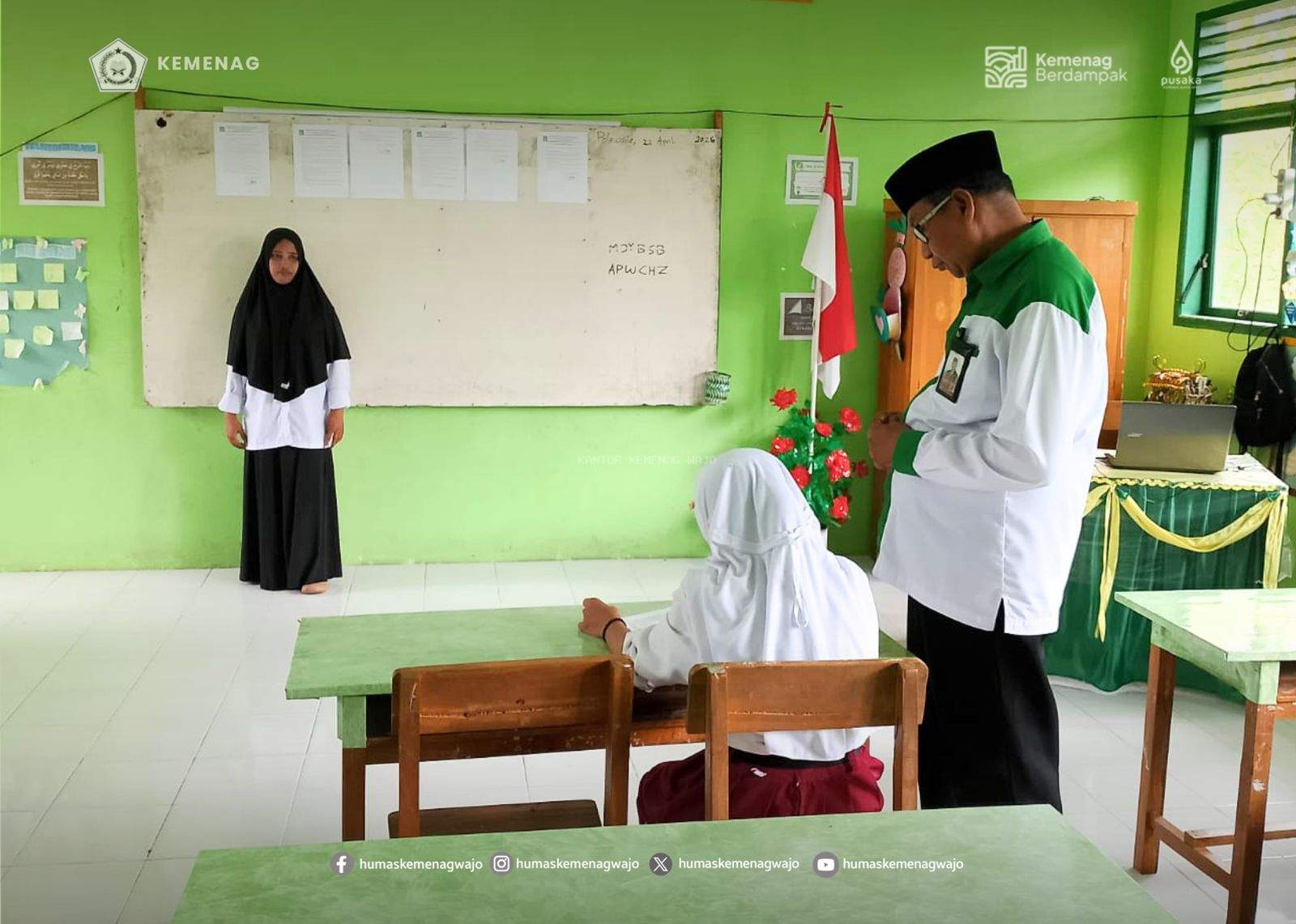 Pastikan Ujian Berkualitas, Kemenag Turun Langsung Awasi Pelaksanaan di MI