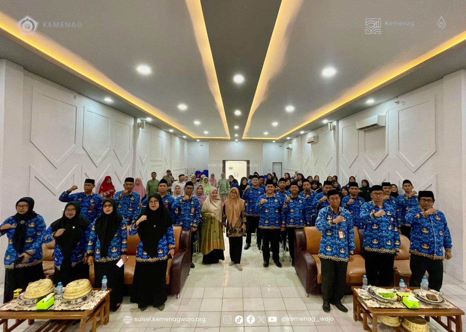 32 PNS Baru Kemenag Wajo Resmi Dilantik, Siap Dongkrak Kualitas Layanan Publik