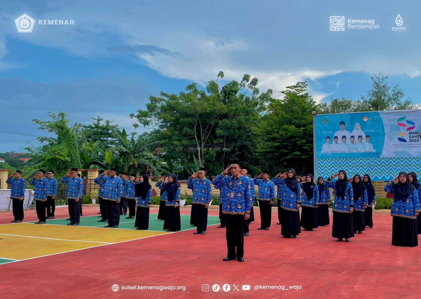 Kemenag Wajo Gaungkan Nilai Pancasila dalam Pelayanan dan Pengabdian ASN