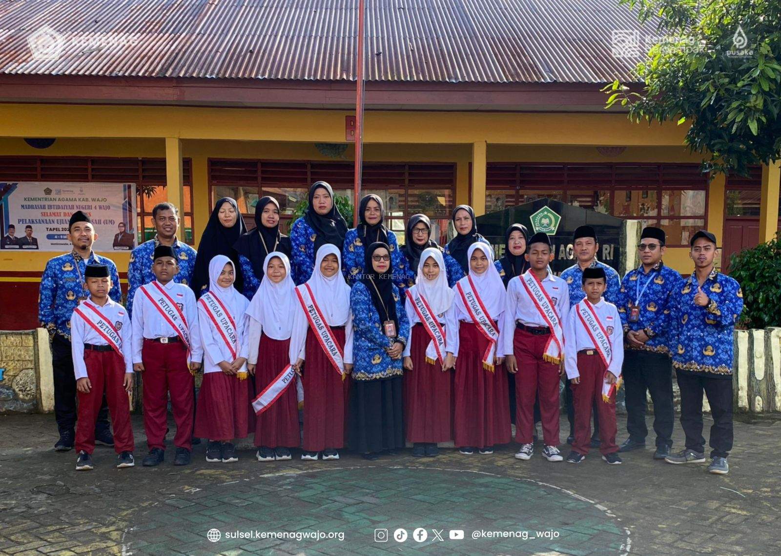 Hari Lahir Pancasila, MIN 4 Wajo Perkuat Karakter Kebangsaan Peserta Didik