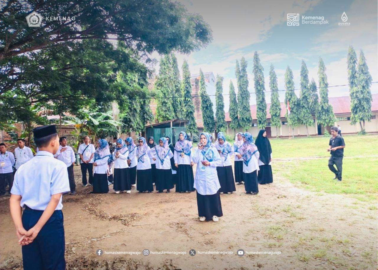 Gerbang Masa Depan Terbuka: 174 Siswa MTsN Wajo Kompak Lulus 100%