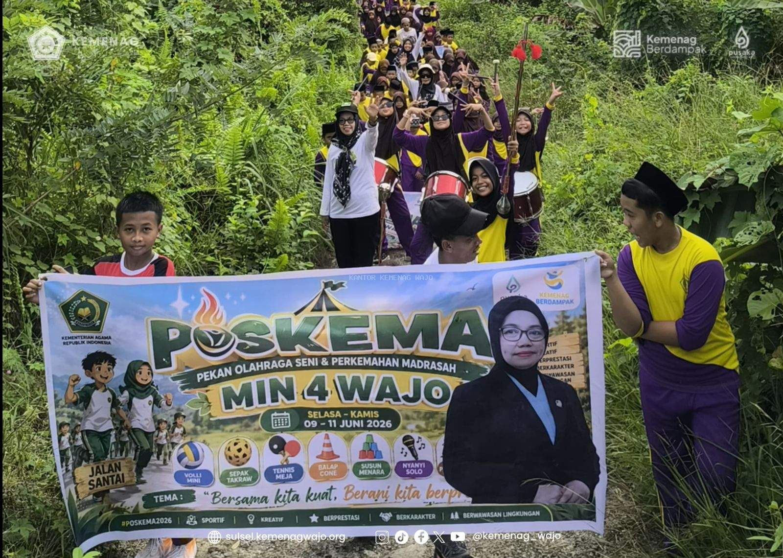 MIN 4 Wajo Hadirkan POSKEMA sebagai Wadah Pengembangan Potensi Peserta Didik