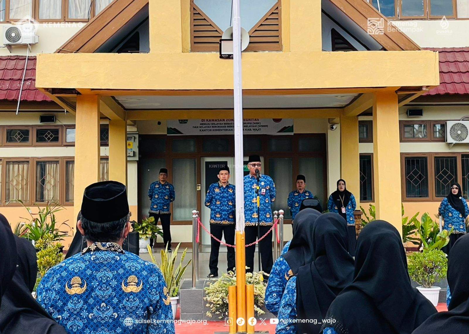 Sambut Tahun Baru Islam 1448 H, Kakankemenag Wajo Ajak ASN Refleksi dan Perbaiki Diri