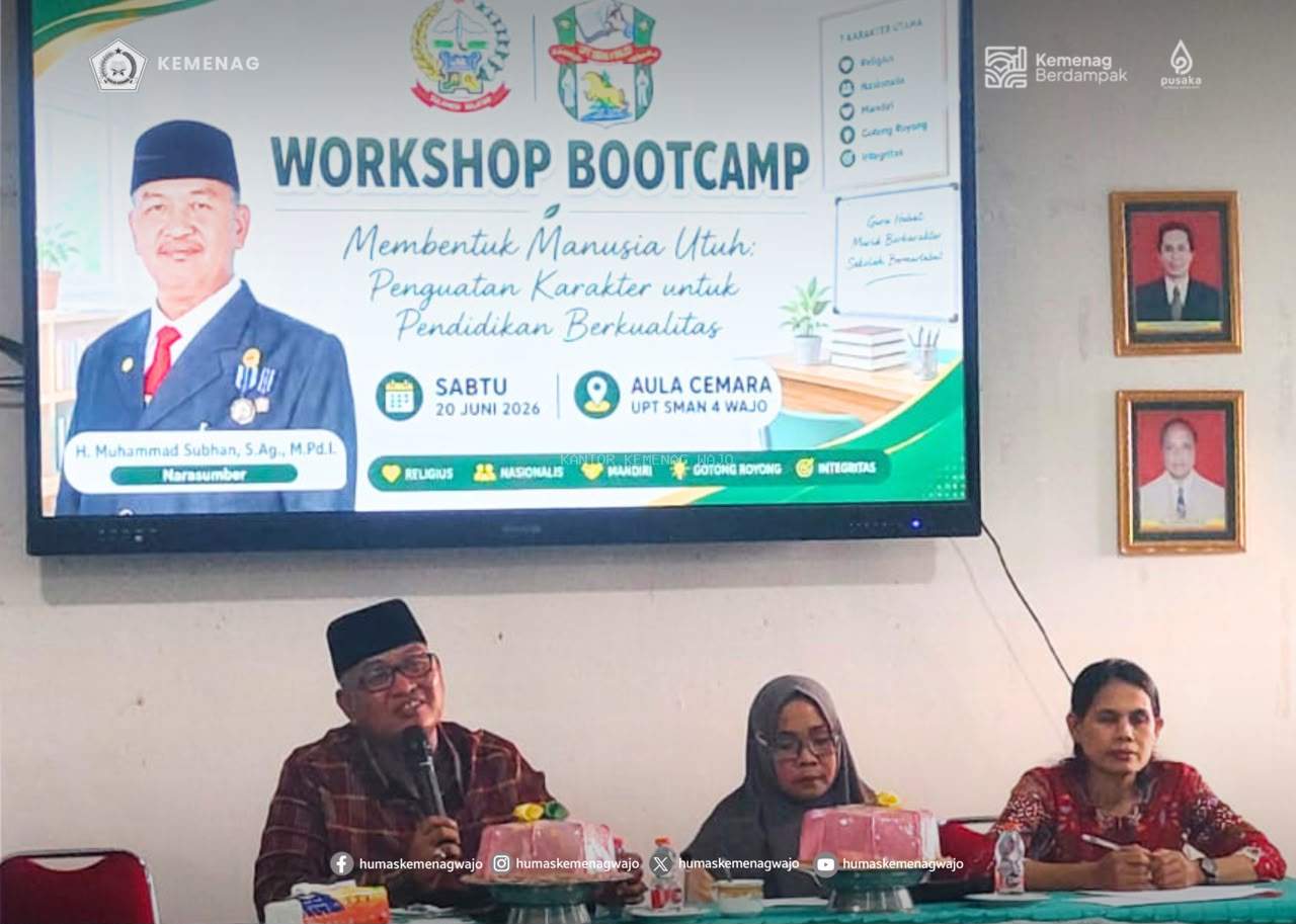 Rahasia Mendidik Generasi Hebat Menurut Kakan Kemenag Wajo, Ternyata Bukan Soal Akademik