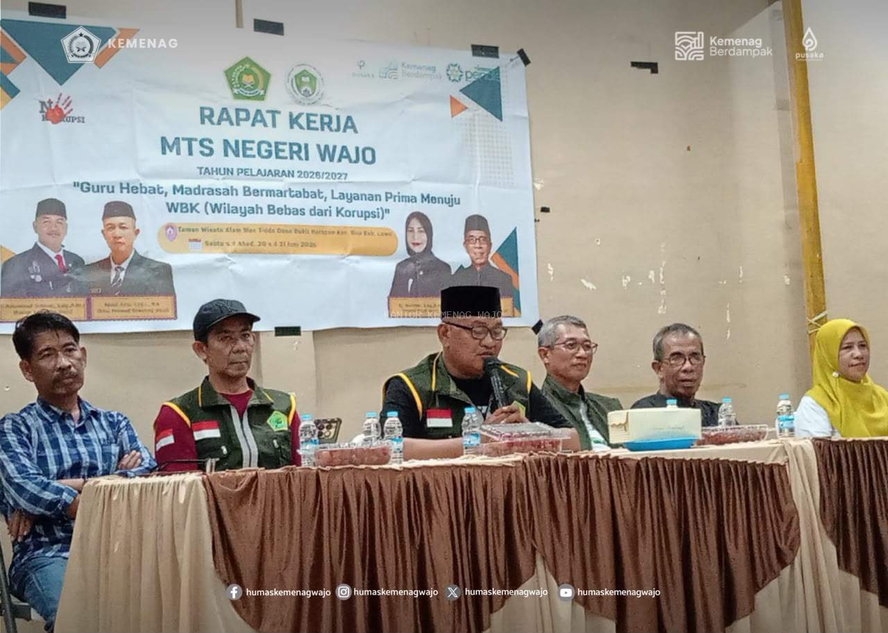 Pesan Menohok Kakan Kemenag Wajo: Jangan Hanya Mengajar, Tapi Hadirkan Cinta