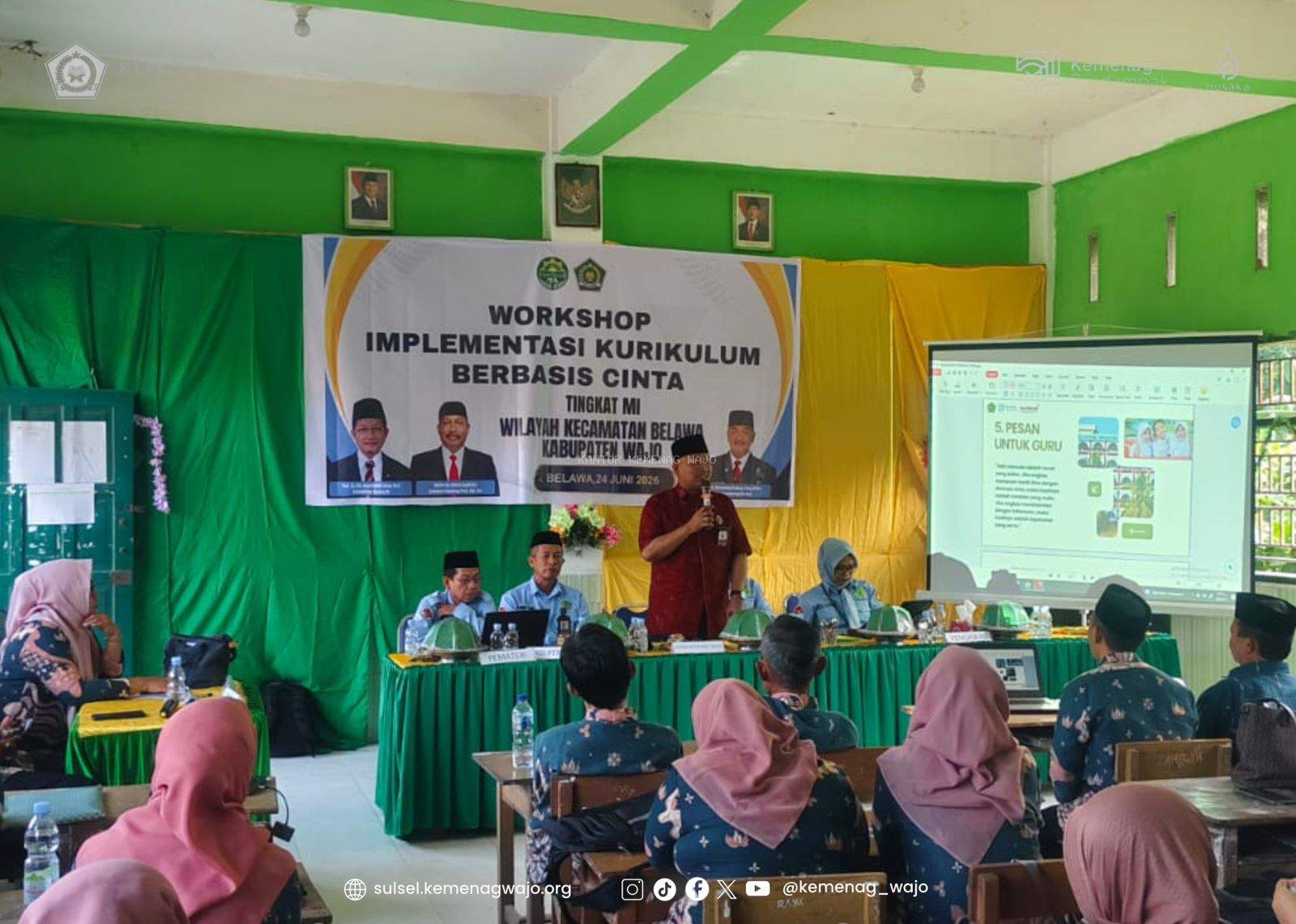 Di Hadapan Guru MI Belawa, Subhan Ungkap Kunci Pendidikan yang Sering Terlupakan