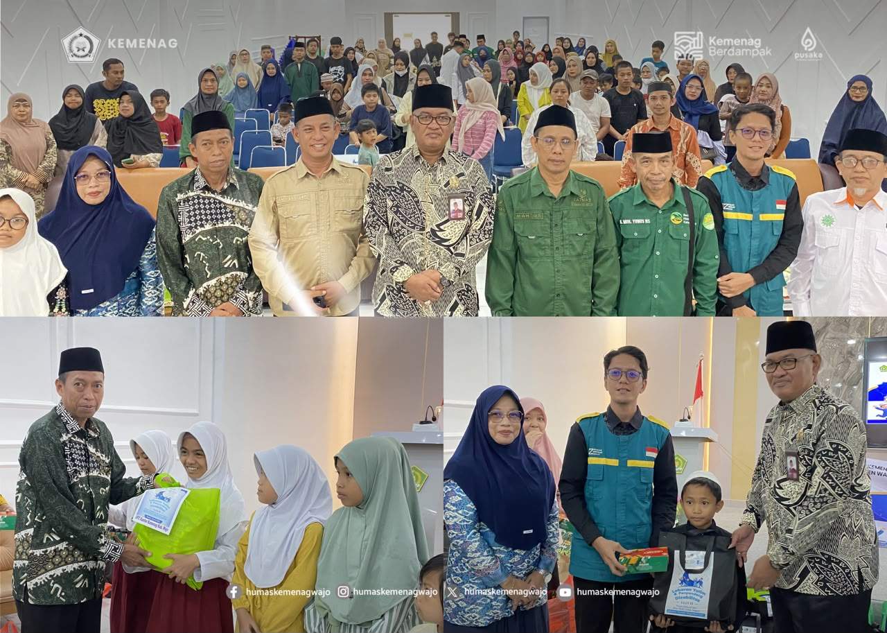 105 Paket untuk Yatim dan Disabilitas, Kemenag Wajo Semarakkan 10 Muharram dengan Kepedulian Nyata