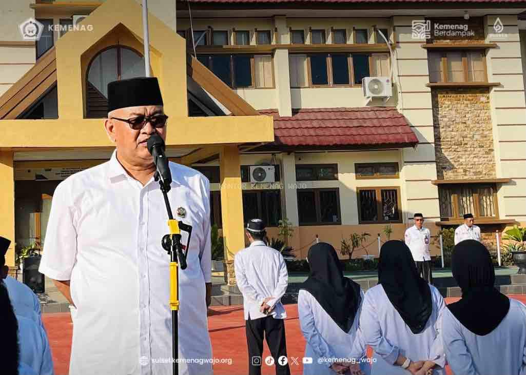 Awali Tahun Ajaran Baru, Kemenag Wajo Instruksikan Madrasah Ciptakan Lingkungan Belajar Aman
