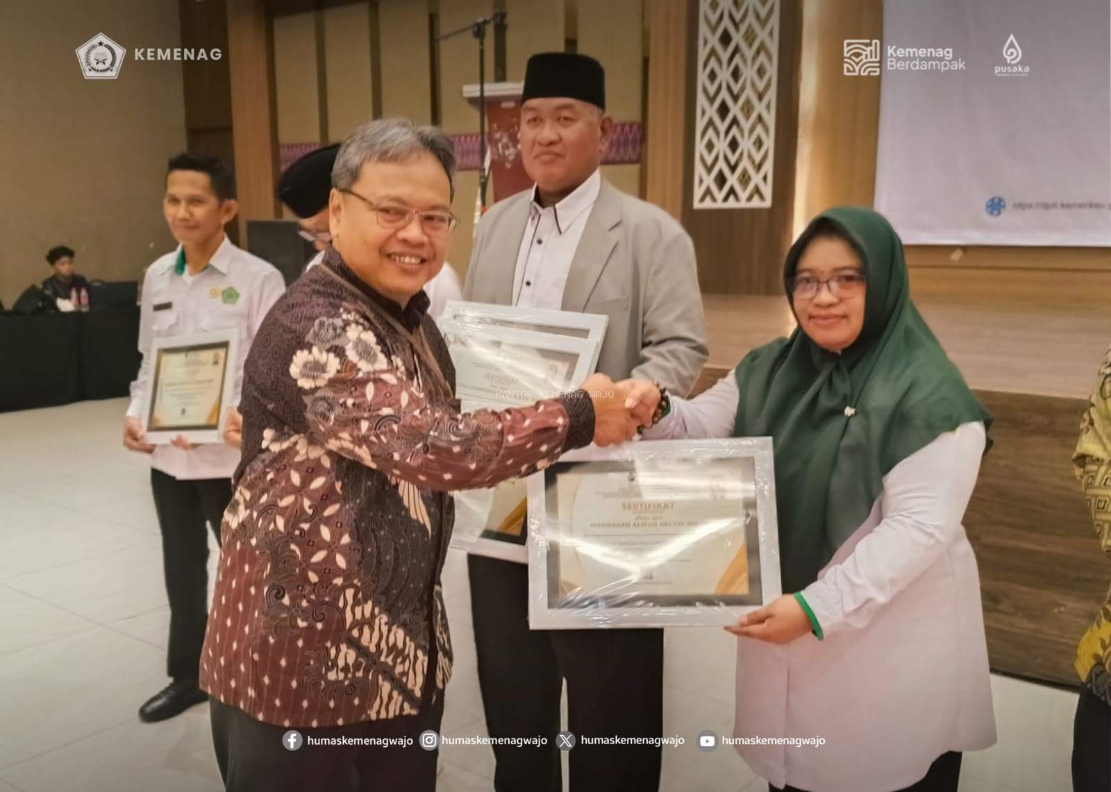 MAN Wajo Pertahankan Tradisi Juara, Empat Kali Raih IKPA Sempurna