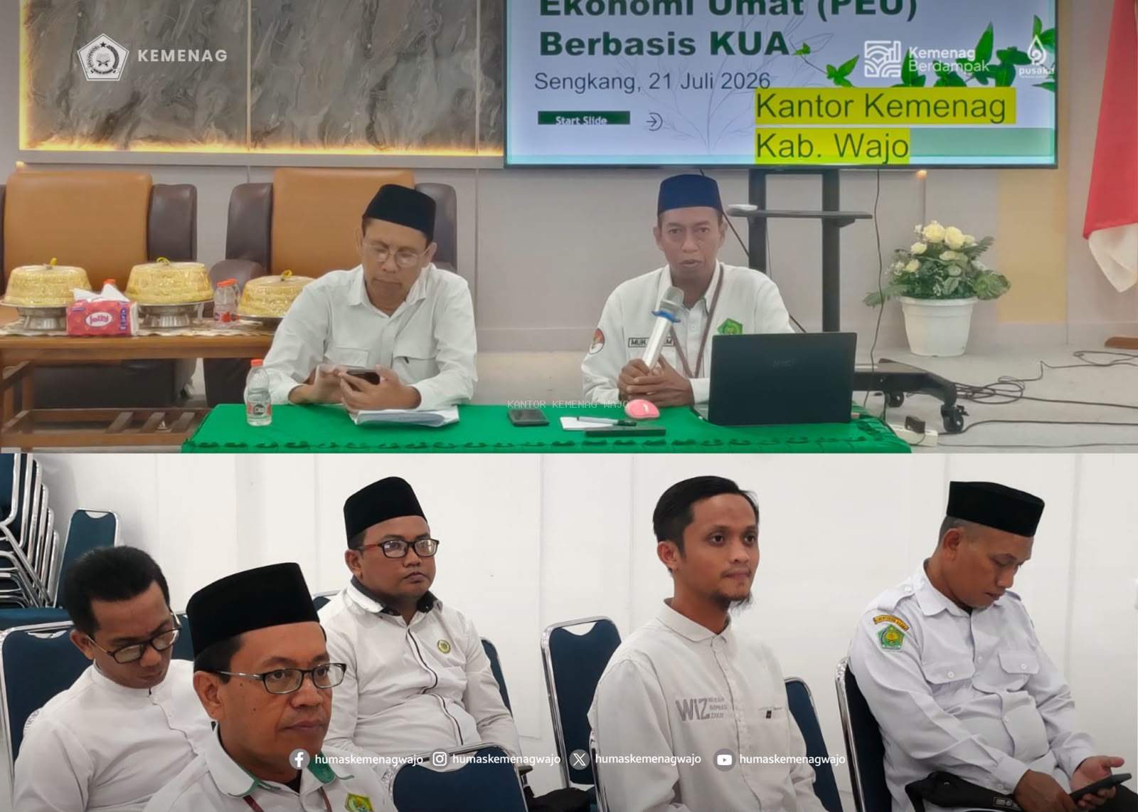 Zakat Tak Lagi Sekadar Bantuan, KUA Wajo Siap Jadi Pusat Pemberdayaan Ekonomi Umat