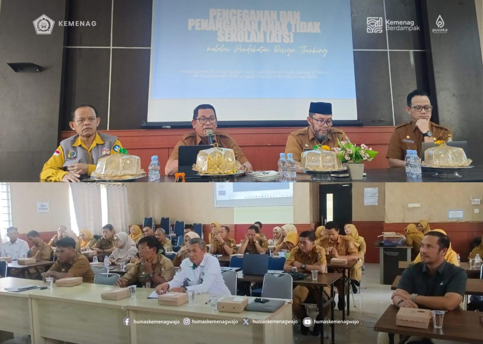 Alarm Pendidikan Berbunyi! Wajo Satukan Kekuatan Tangani Anak Tak Sekolah, Kemenag Wajo Ikut Kawal