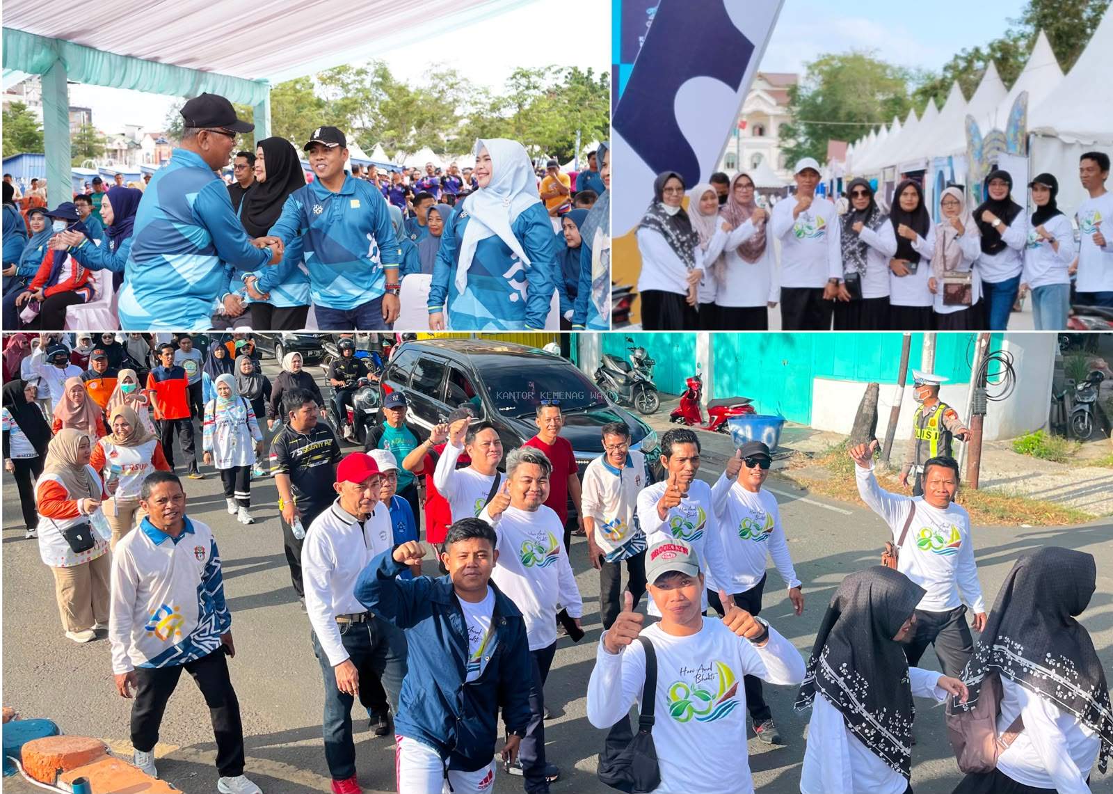 Ribuan Warga Padati RTH Callaccu! Kemenag Wajo Turunkan Kekuatan Penuh Meriahkan Harganas Sulsel 2026