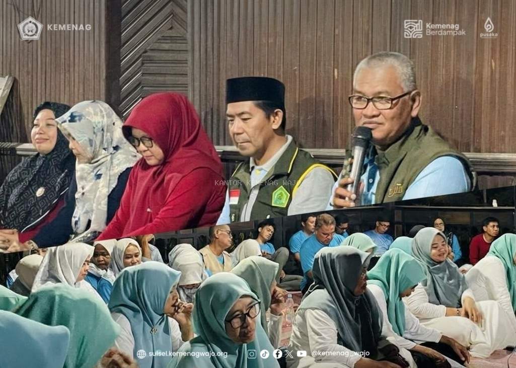 Kakan Kemenag Wajo Uraikan Makna ISTIQOMAH, Guru PAI Diajak Menjaga Amanah dan Akhlak