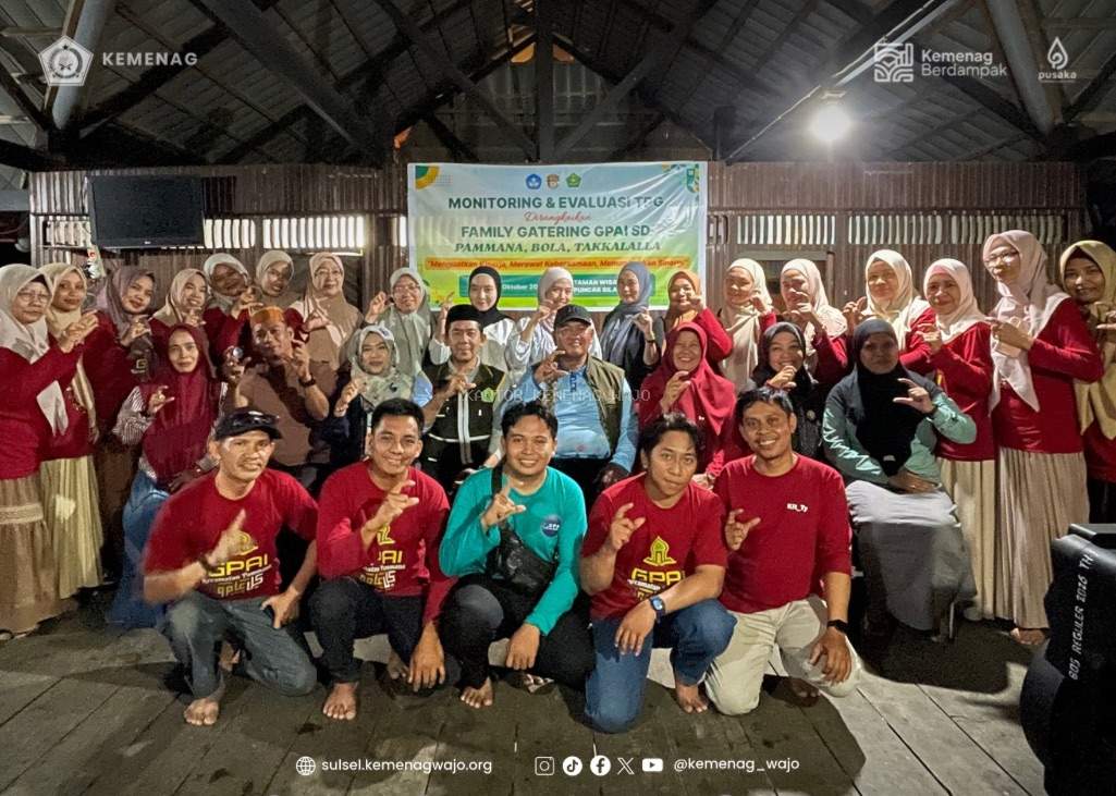 Jajal Ajang Inovasi Daerah, Sinergi KKG PAI Tiga Kecamatan Buktikan Kualitas Guru Agama Wajo